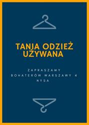 Tania odzież używana