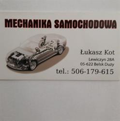 Mechanika Samochodowa Łukasz Kot