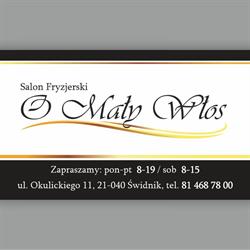 Salon fryzjerski O MAŁY WŁOS Przemysław Szewczyk