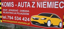 FHU PAWEŁ MARTYŃSKI Komis, auta z Niemiec, rejestracja pojazdów