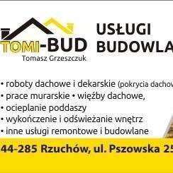 Tomi-Bud Usługi Budowlane Tomasz Grzeszczuk