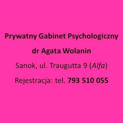 Prywatny Gabinet Psychologiczny dr Agata Wolanin