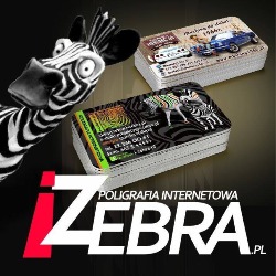 Drukarnia izebra.pl tanie Wizytówki Warszawa w 24h drukarnia internetowa