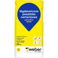 Błyskawiczna posadzka i jastrych cementowy weber.floor RAPID 25 kg