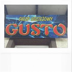Sklep odzieżowy " GUSTO"