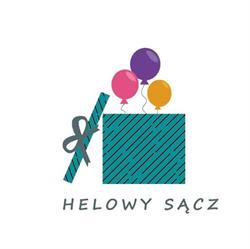 Helowy-Sącz- balonowe pudło, balony z helem