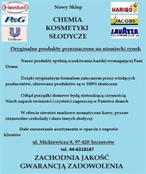 Sklep z artykułami z Niemiec