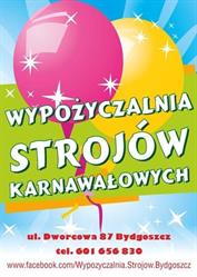 Wypożyczalnia Strojów Karnawałowych na Dworcowej