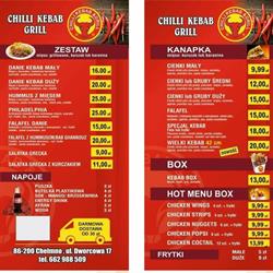 Chilli KEBAB & GRILL Chełmno