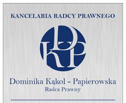 Kancelaria Radcy Prawnego Dominika Kąkol-Papierowska