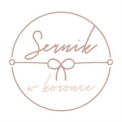 Sernik w koronce