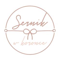 Sernik w koronce
