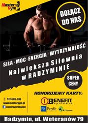 Silownia Master Gym Radzymin