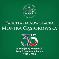 Monika Gąsiorowska . Kancelaria adwokacka