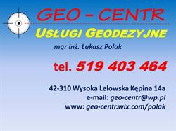 Geo-Centr Usługi Geodezyjne mgr inż. Łukasz Polak