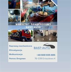 BAST-AUTO WARSZTAT SAMOCHODOWY, CZĘŚCI SAMOCHODOWE, POMOC DROGOWA KOSZALIN