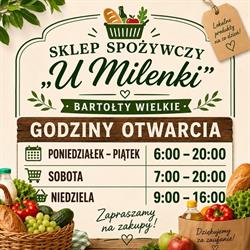 U Milenki sklep spożywczo - procentowy