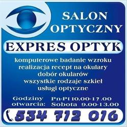 Salon Optyczno Okulistyczny Expres Optyk Łukasz Szeliga