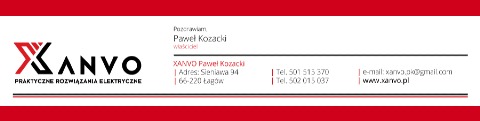 XANVO PAWEŁ KOZACKI