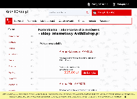 Strona internetowa z Anthillshop.pl - sklep z akcesoriami do hodowli mrówek