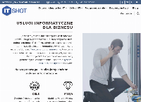 Strona internetowa z IT SHOT