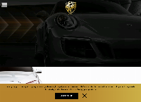 Strona internetowa z Just Cars Club