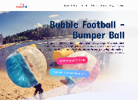 Strona internetowa z Loopyball Polska - Bumper Ball