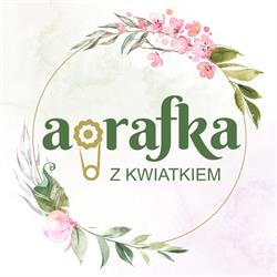 Agrafka z kwiatkiem