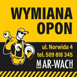 Mar-Wach wymiana i przechowywanie opon, komputerowe wyważanie kół