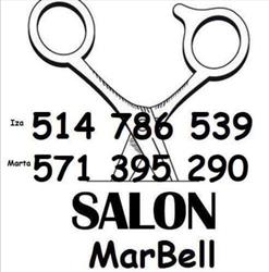 Salon fryzjerski MarBell  wejście od ul. Armii Krajowej