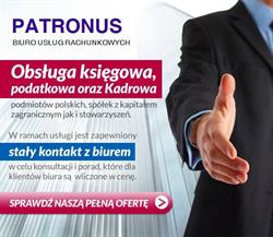 PATRONUS Biuro Usług Rachunkowych Dariusz Kreft