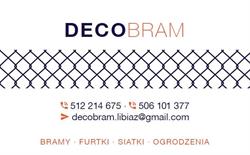 Decobram systemy ogrodzeniowe