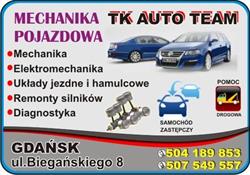 Tk AUTO Team mechanika pomoc drogowa lichnowy
