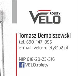VELO rolety  żaluzje  bramy  pergole  moskitiery  Darmowy pomiar KALISZ - SKALMIERZYCE