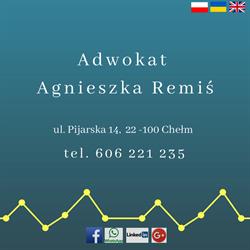 Adwokat Chełm Agnieszka Remiś