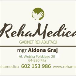 Rehamedica. Gabinet rehabilitacji i masażu. Aldona Graj
