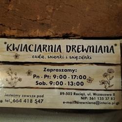 Kwiaciarnia Drewniana