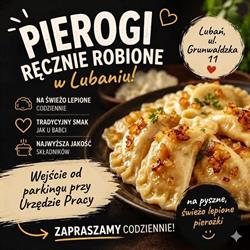 Pierogi ręcznie robione - catering