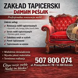 Zakład Tapicerski Damian Peślak Ostróda