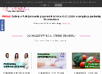 Strona internetowa z Centrum Medyczne La Vida - Poradnia Dermatologiczna