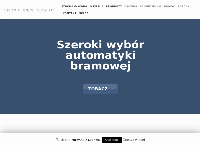Strona internetowa z Gałecki- Automatyka bram i ogrodzeń