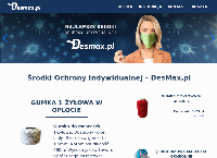 Strona internetowa z Desmax