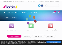 Strona internetowa z Arkop Pracownia Reklamy