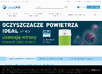 Strona internetowa z GoodAIR