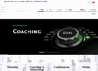 Strona internetowa z InterComm - Executive, leadership & team coaching, mentoring & business training