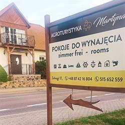 Agroturystyka Martyna-pokoje,kwatery na Mazurach k. Mikołajek