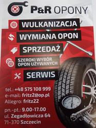 Wulkanizacja Pilchowo P&R opony