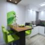 Apartament Apartimento Naturale Wrocław - kuchnia z ekspresem do kawy