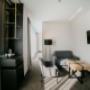 Amenities in the Mobility Accessible Guest Room with Two Twin Size Beds