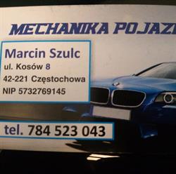Marcin Szulc Mechanika Pojazdowa